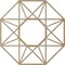 Ekena Millwork Guardian Wood Fretwork Pierced Ceiling Medallion, Birch, 22"OD x 8 1/2"ID x 3/8"T CMWP22X22X0375GDBI - alternate 4